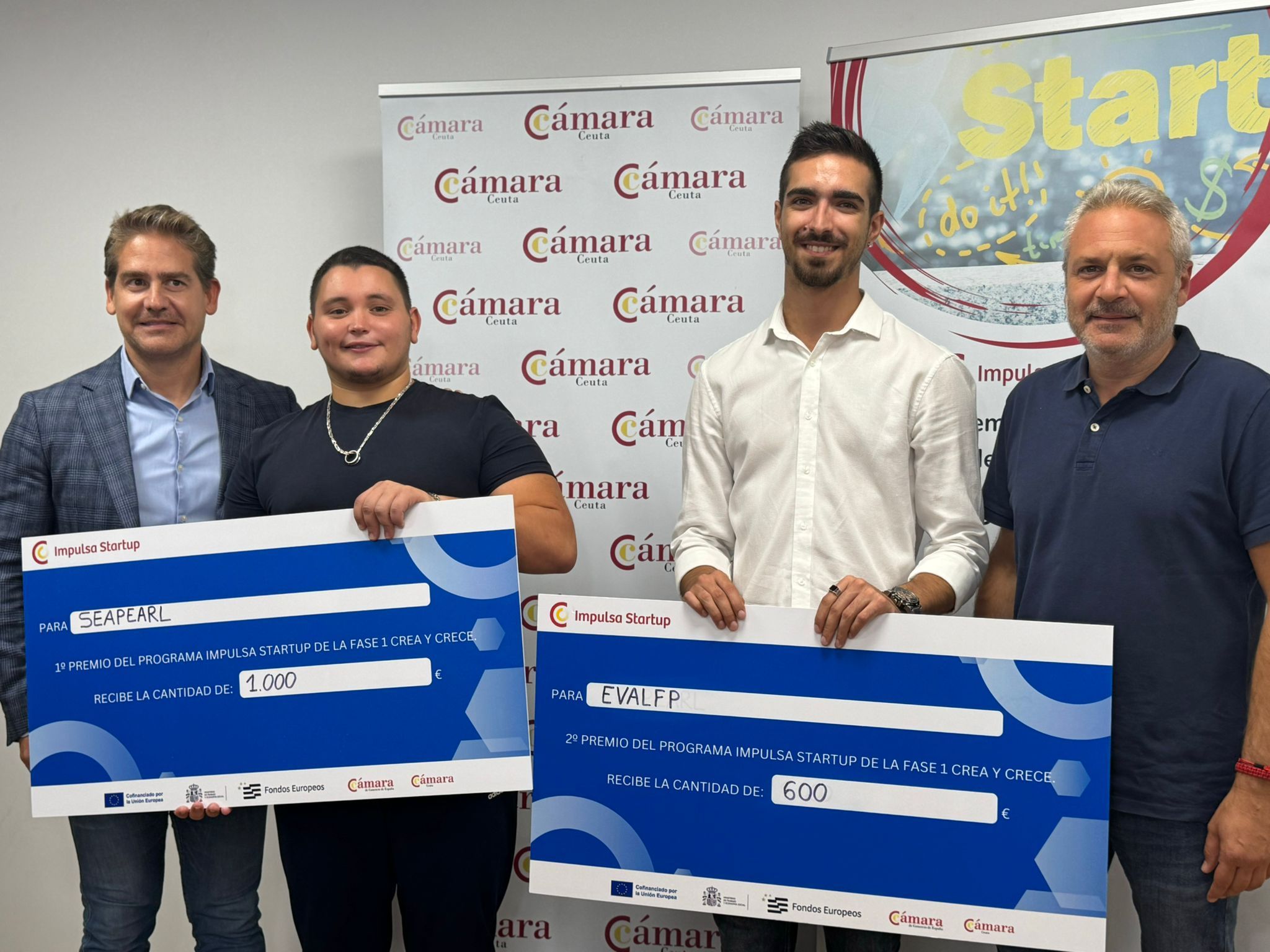 La Cámara de Comercio clausura con éxito la Fase I “Crea y Crece” del Programa Impulsa Startup en Ceuta. 